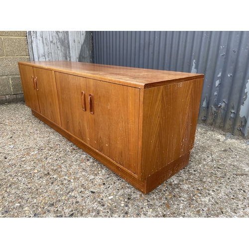 102 - A g plan teak four door sideboard base unit