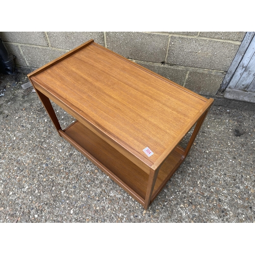 304 - A mid century teak tea trolley