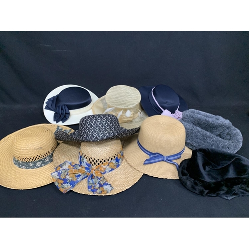 995 - 9 Vintage hats (2)