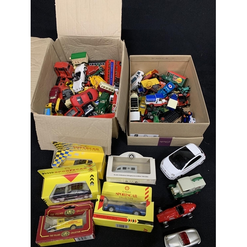 998 - Two boxes of Die cast models (2)