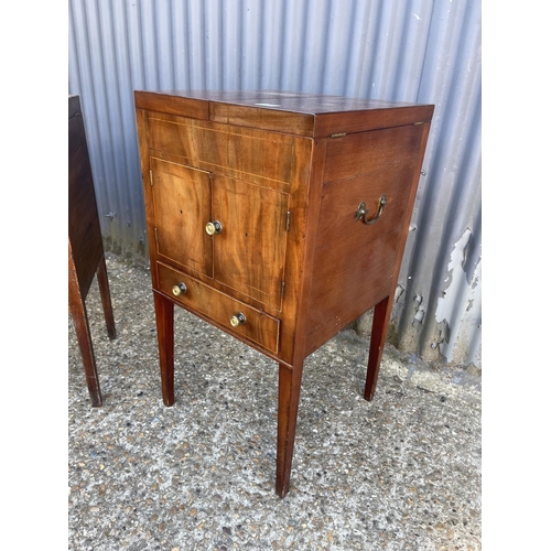 159 - Two Victorian mahogany night stands