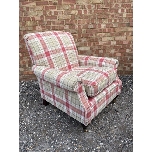 Chequered armchair online