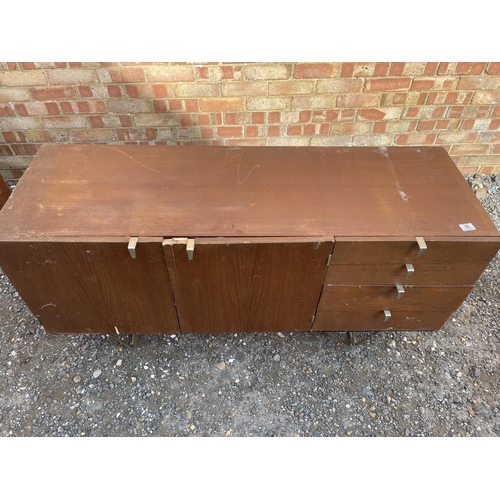 36 - An original stag S range sideboard for restoration