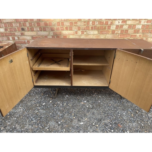 36 - An original stag S range sideboard for restoration