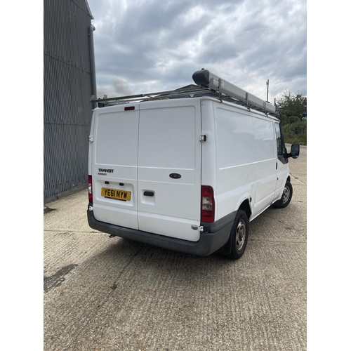 449 - YE61 NYW Ford Transit T280 - 155,000 Miles. MOT: 26.04.2024. 2 Owners from new, full service history... 