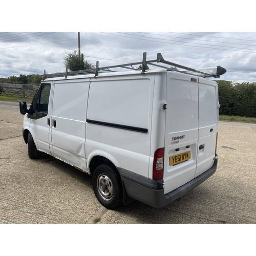 449 - YE61 NYW Ford Transit T280 - 155,000 Miles. MOT: 26.04.2024. 2 Owners from new, full service history... 