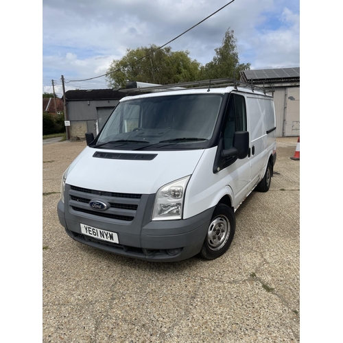 449 - YE61 NYW Ford Transit T280 - 155,000 Miles. MOT: 26.04.2024. 2 Owners from new, full service history... 