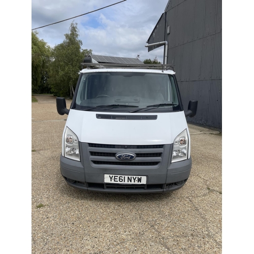 449 - YE61 NYW Ford Transit T280 - 155,000 Miles. MOT: 26.04.2024. 2 Owners from new, full service history... 