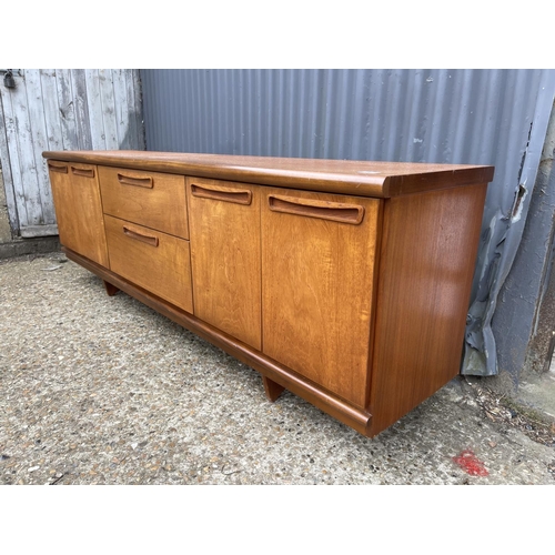 59 - A g plan style teak sideboard 201x45 x 65