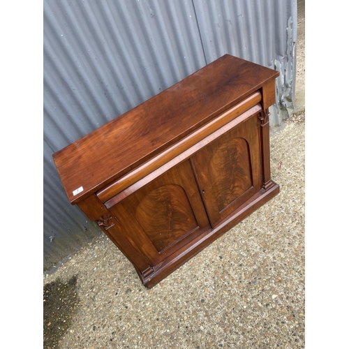 7 - A victorian single drawer cheffionier sideboard