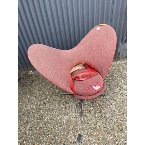 141 - A mid century designer cone / art chair