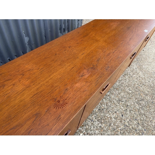 147 - A mid century Nathan teak cocktail sideboard