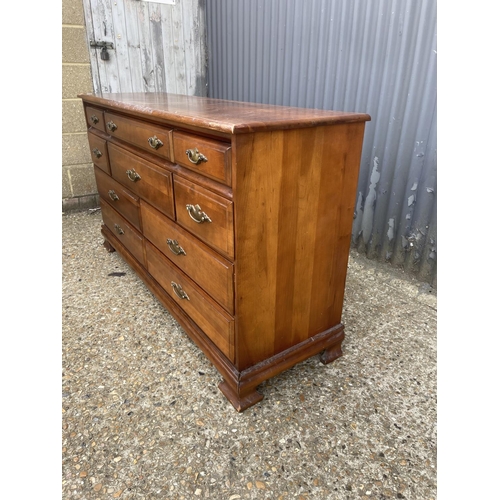 170 - A large repro chest of ten drawers