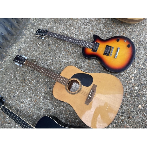 173 - Five guitars assorted