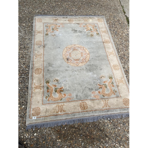 182 - Chinese pattern rug 180x130