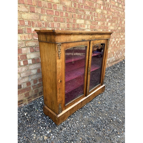 26 - An inlaid mahogany cabinet with gilt mounts  110x30x100