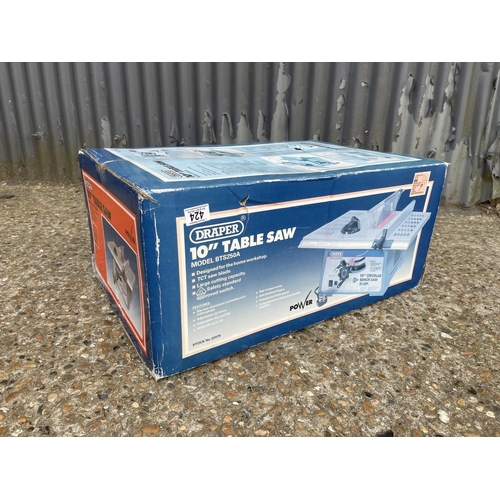 424 - Boxed draper table saw