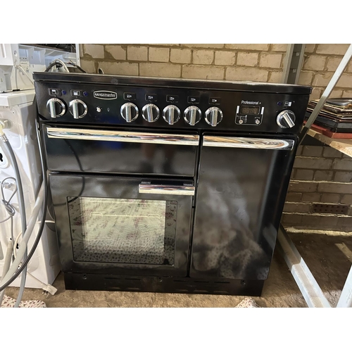 46 - A Range master professional electric oven with hob