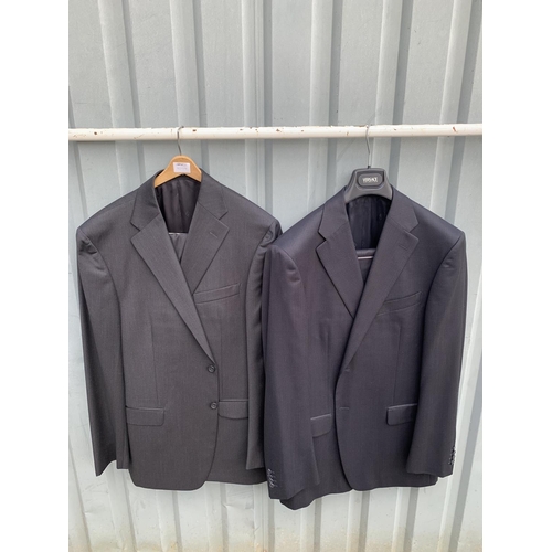 1059 - Two Versace Suits Size Chest 44