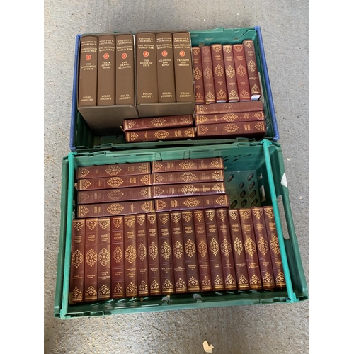 1066 - Complete works of Charles Dickens and Folio Society Winston Churchill series(2)