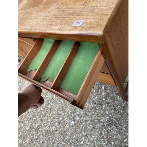 104 - A mid century nathan teak CIRCLES sideboard