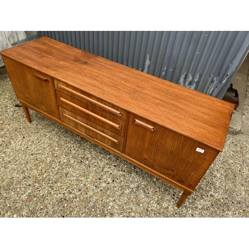 279 - A mid century teak sideboard 176x48x77