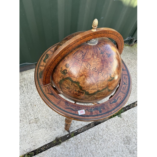 344 - A reproduction drinks storage globe