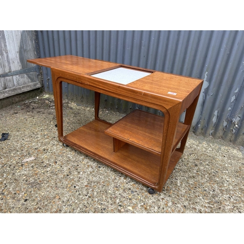 79 - A remploy teak tea trolley