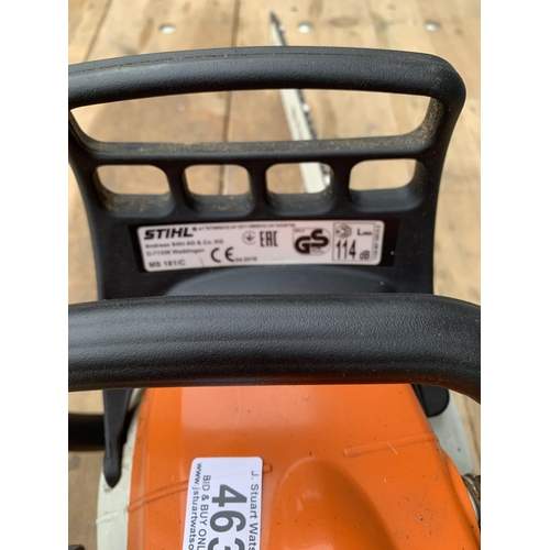 463 - Stihl MS 181 14