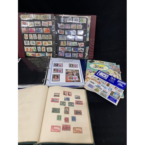 491 - Vintage Stamp Album,  Royal Family Album and Olympic Album