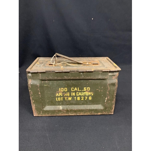 574 - WW2 dated ammo tin