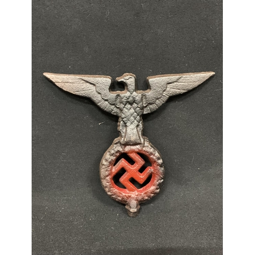 579 - Nazi Flag Top, height 16cms