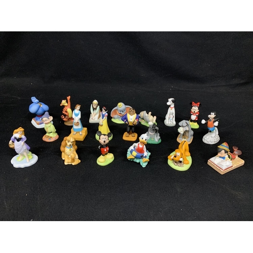 792 - 20 small Disney figures, tallest 9cms