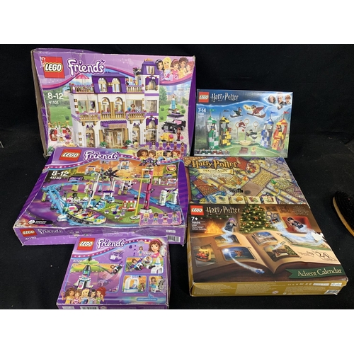 884 - 5 Lego sets and Harry Potter Board Game