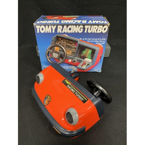 894 - Tomy racing turbo motor game boxed