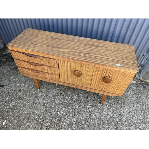 37 - A short retro sideboard 136cm