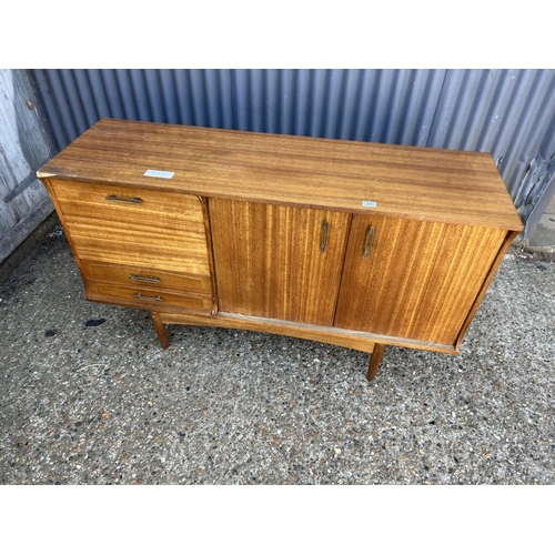 51 - A MID CENTURY TEAK COCKTAIL SIDEBOARD