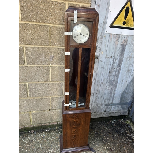 2 - A early 20th century oak cased clock by James walker London