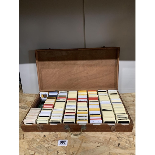 992 - Tray of 1950's Slides, home, Malta, Rome & Naples