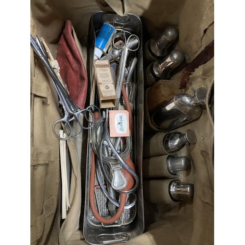 994 - Vintage Gladstone Bag and contents