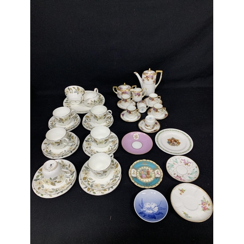 571 - Noritake Coffeeware, Wedgwood Teaware and additional assorted saucers