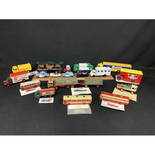 683 - 17 Unboxed Die Cast collectable model vehicles