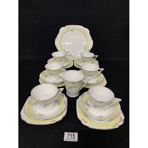 715 - Standard Deco style Teaware