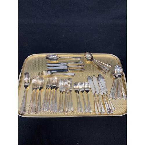 817 - Silver plated matching cutlery (not including tray)