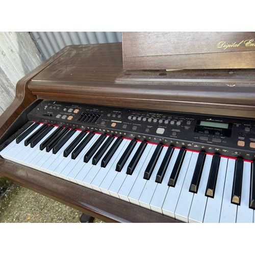 202 - A technics digital ensemble electric piano