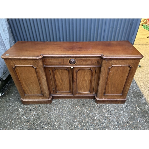 234 - A victorian mahogany buffet sideboard180x54x92