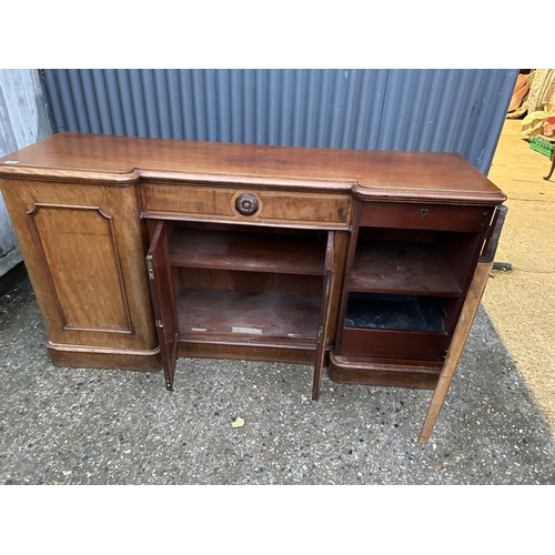 234 - A victorian mahogany buffet sideboard180x54x92