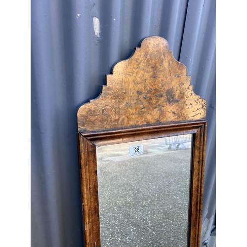 28 - Two antique mirrors 39x118