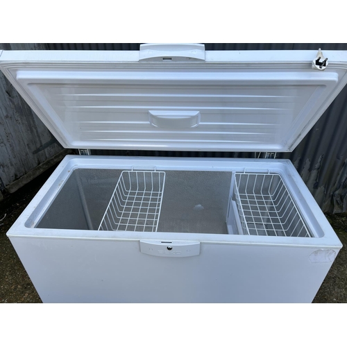 57 - A large BEKO chest freezer 128x62x88