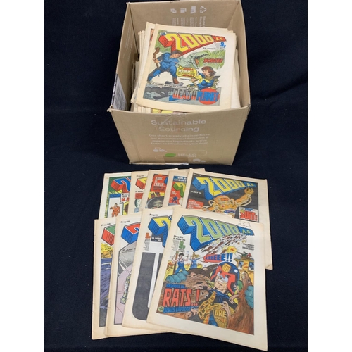 394 - Box of 2000 AD comics